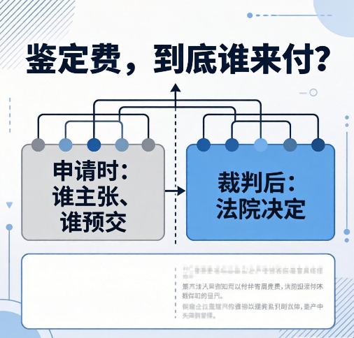 诉讼中笔迹鉴定费用最终由谁来承担？